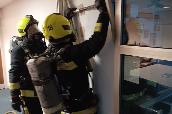 Newton Abbot Fire Station Training