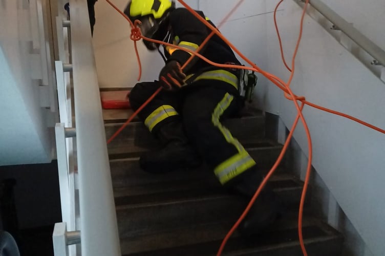 Newton Abbot Fire Station Training