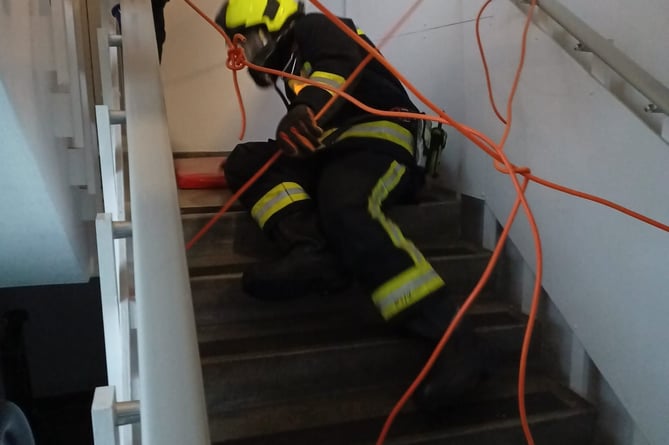 Newton Abbot Fire Station Training
