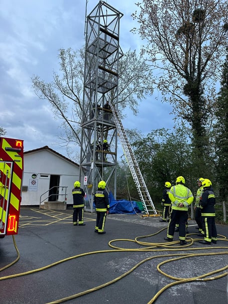 Bovey Tracey Fire Station Training Exercise