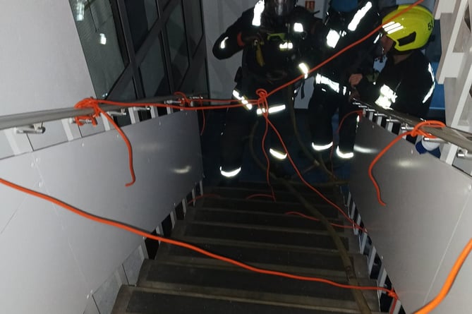 Newton Abbot Fire Station Training