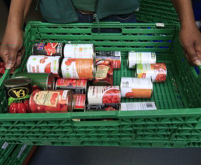 More food parcels handed out in Teignbridge last year