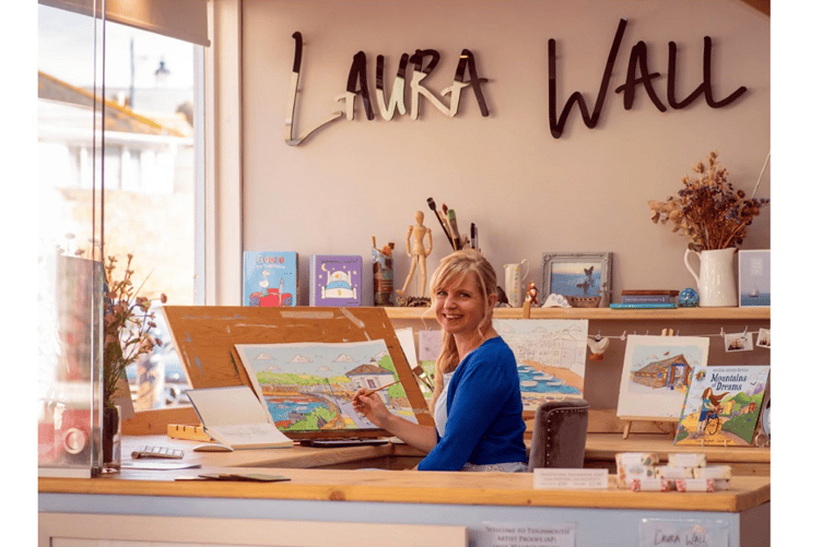 Artist Laura Wall