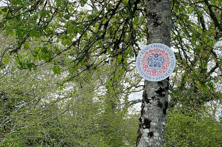 Hennock Parish Council Coronation Signs