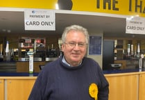 David Cox reacts to his election success