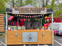 The Fat Pony is on site and ready to serve up its specialities 
