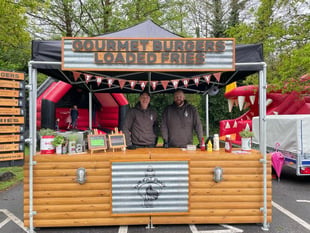 The Fat Pony is on site and ready to serve up its specialities 