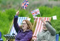 PICTURE SPECIAL: 900 at Coronation day screening at Powderham Castle