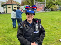 Police join Coronation celebrations in Dawlish 