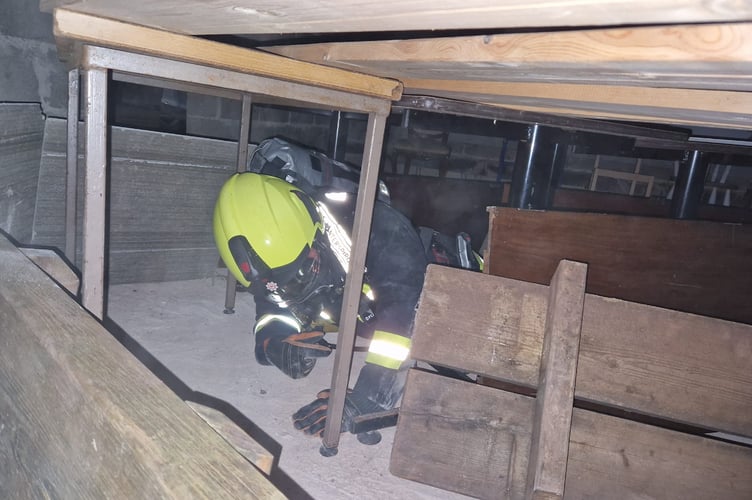 Dawlish Fire Station Exercise at Teignmouth RFC