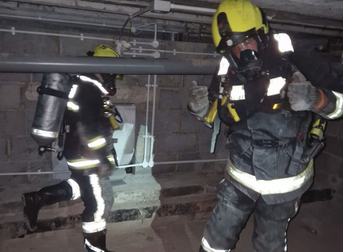 Dawlish Fire Station Exercise at Teignmouth RFC