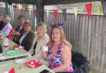 King Charles' flying visit to Coronation tea party