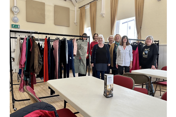 Dawlish clothes swap