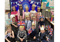 Primary school celebrates Coronation in style 