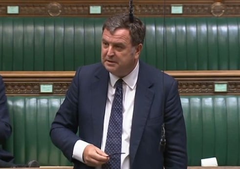 Central Devon MP Mel Stride inthe House. Mel is also Secretary of State for Work and Pensions.Picture: Mel Stride's office, May 2023