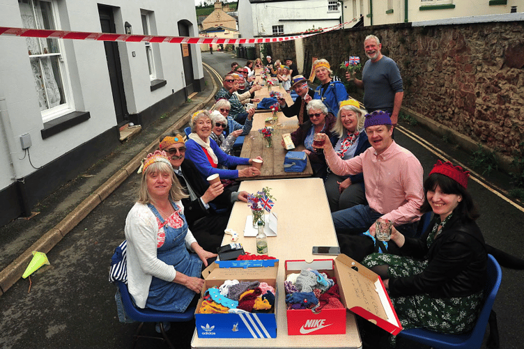 Bishopsteignton Coronation street party
