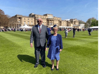 Date at the Palace for Dawlish couple