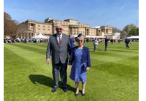 Date at the Palace for Dawlish couple