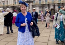 Community champion at Buckingham Palace