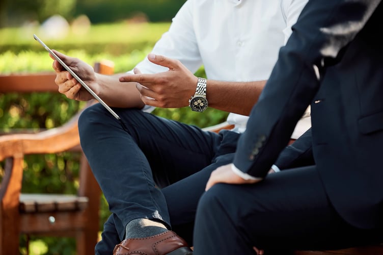 annual meeting stock image