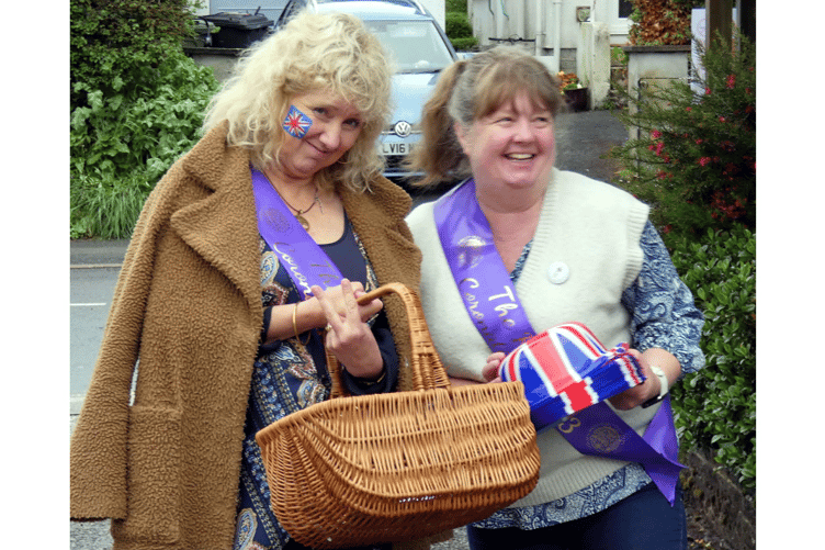 Councillor Julie Scagell and Karen Field.