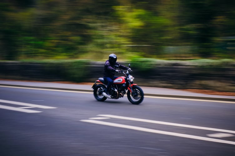 motorbike stock image