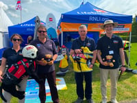 Saving the lives of paddleboarders – RNLI campaign at show