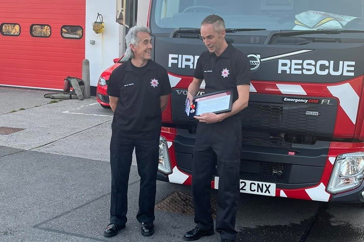 FF Johnny Moore and FF Jon 'JJ' Jury