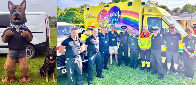 Devon and cornwall Police have thanked the public after meeting hundreds of visitors at the Devon County show.Picture: Police (23-5-23)