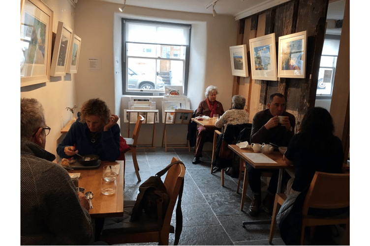 A unique dining experience at the Paradiso in Bovey Tracey.