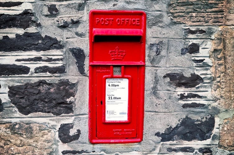 post office stock image