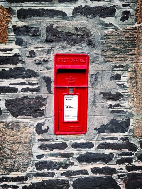 post office stock image