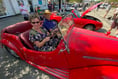 Classic cars add sparkle to a sunny day in Newton Abbot – pictures