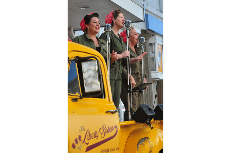 Drivetime music from the Liberty Sisters.