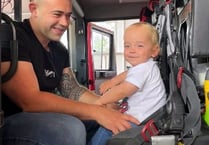 Our Firefighters need your support to help little Idris walk