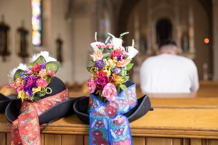 folk festival stock image