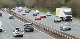 M5 carriageway to close for overnight repairs near Exminster