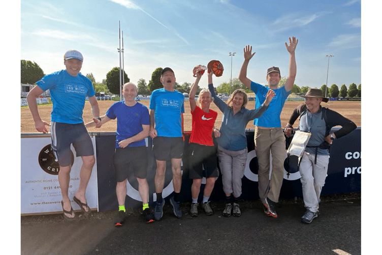 Seven members of of the Teignbridge Scout and Eplorer leader team travelled to Birmingham to take part in the Long Distance Walkers Association (LDWA) 100 Challenge. They were: Jed Jackson, Mike Harris, Simon Weal, Jenny Forrest, Suzi Partridge, Richard Voought and Adrian Partridge.