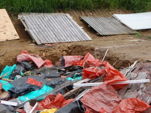 Farmer facing jail over asbestos dumping