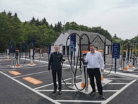 MP visits Buckfastleigh’s new EV charging hub
