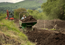 Work continues apace at site earmarked for community hall