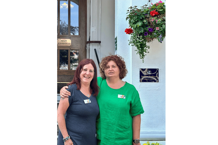 MEET Lisa Burge, and Gabriela Ogreanu, the hosts of a new community cafe opening next Thursday.