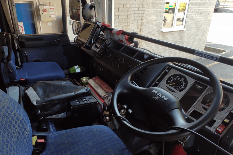 Dawlish Fire Station has 2003 vehicle