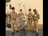 Three bags full... and the rest! Bovey's cadets successful litter pick