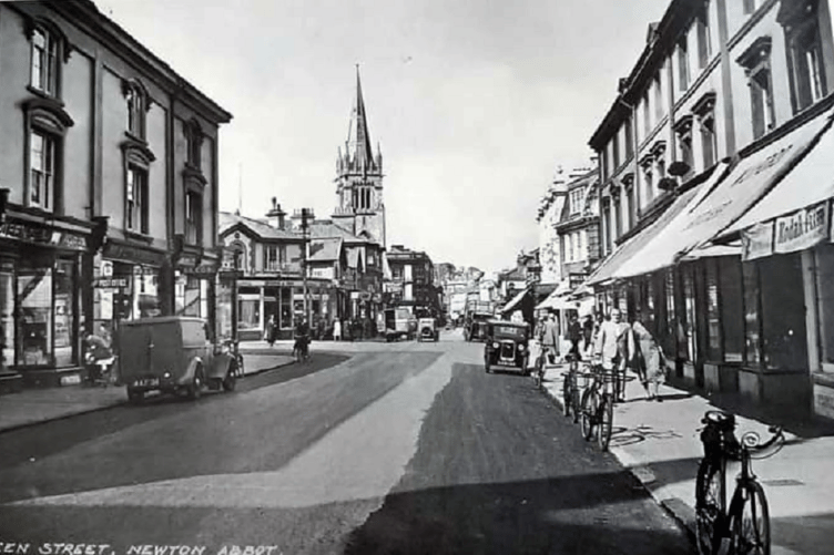 Queen Street from decades past