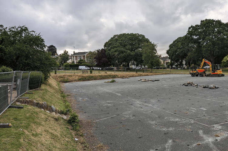 Tennis Courts at Forde Park, Newton Abbot