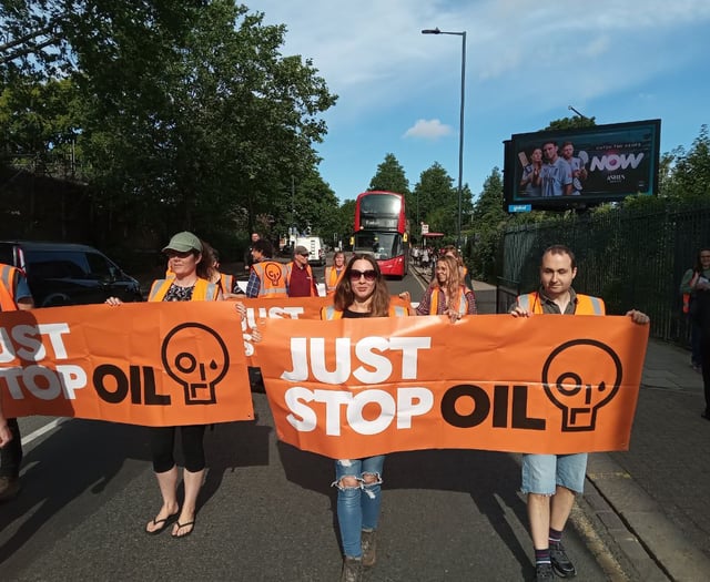 Devon Just Stop Oil protesters cause chaos in capital