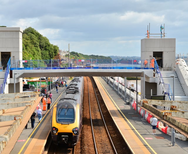 Progress on station's accessible footbridge 