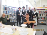 Library goes back in time for tea 