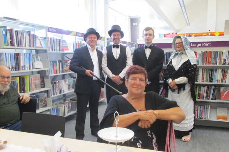 Back in time at Dawlish Library